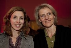 30. Ruth Schiffer (Land NRW) und Dr. Barbara Engelbach (Museum Ludwig, Panelgast bei Filmplus)